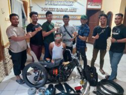Polsek Sabak Auh Berhasil Ungkap Pelaku Tindak Pidana Curanmor